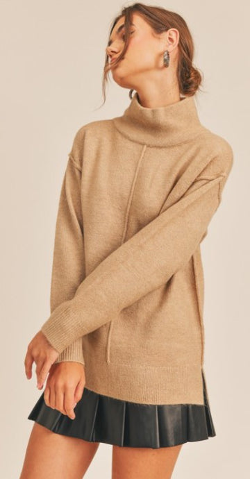 All Cuddled Up Turtleneck Sweater