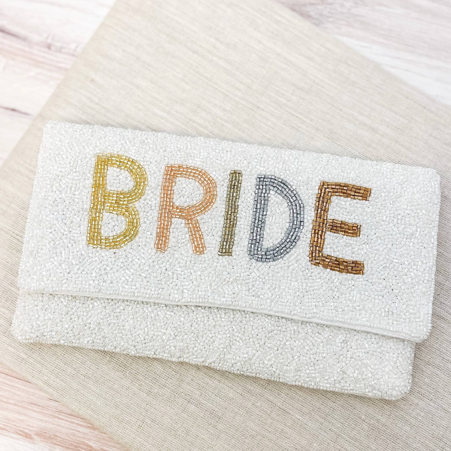 Bride Bead Clutch - PRE ORDER