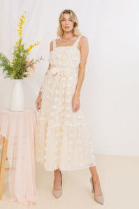 Fields of Love Tea Length Dress