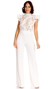 Lady in Lace Jumpsuit