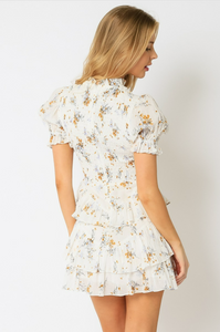 Let Love Blossom Smock Dress