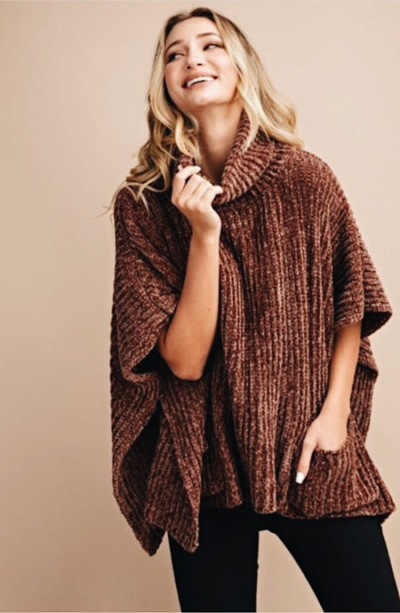 Hot Cocoa Poncho
