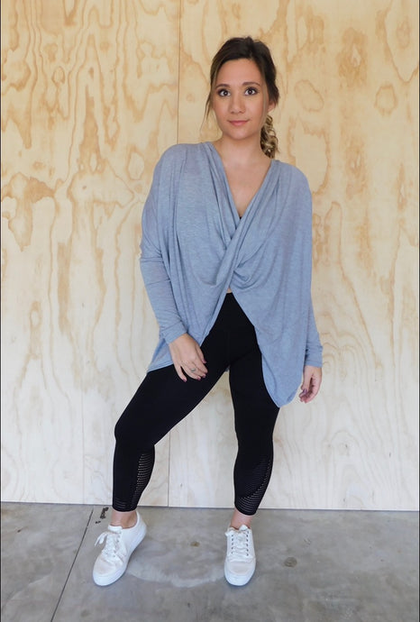 Barely Basic Criss Cross Tunic